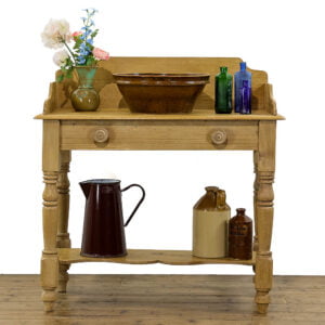 M-4961 Antique Victorian Pine Washstand Penderyn Antiques (1)