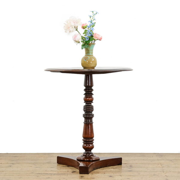 M-5009 Antique Mahogany Pillar Table Penderyn Antiques (1)