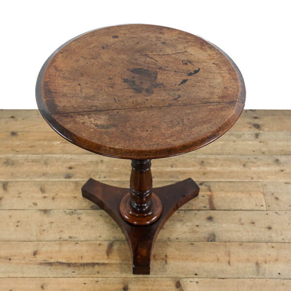 M-5009 Antique Mahogany Pillar Table Penderyn Antiques (5)