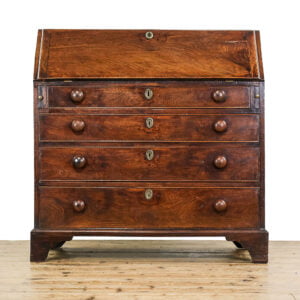 M-5026 Antique Georgian Mahogany Bureau Penderyn Antiques (6)