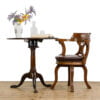 M-5055 Antique Georgian Mahogany Tilt Top Table Penderyn Antiques (1)