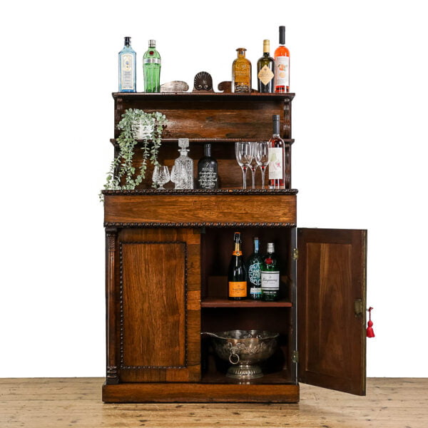 M-5056 Antique Regency Rosewood Chiffonier Sideboard Penderyn Antiques (1)