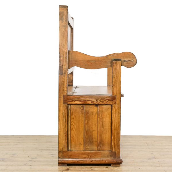 M-6044 Rustic Pine Settle (6)