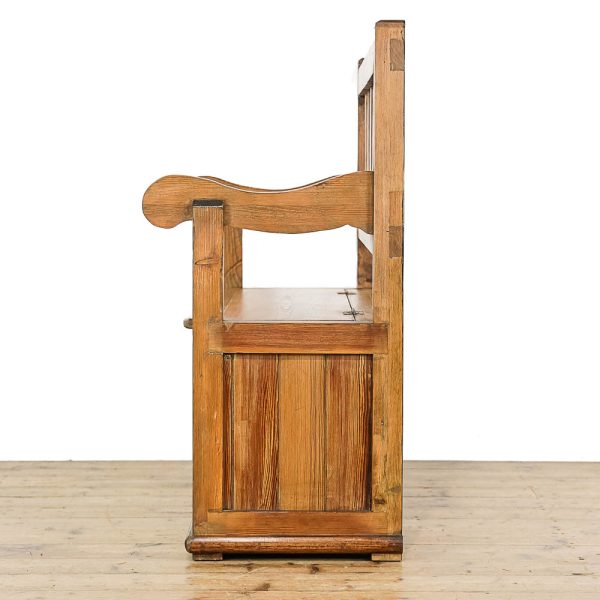 M-6044 Rustic Pine Settle (5)