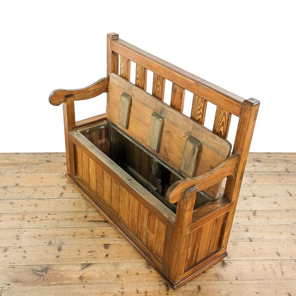 M-6044 Rustic Pine Settle (1)