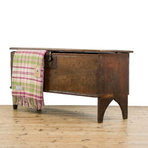 Antique 17th Century Six Plank Oak Chest