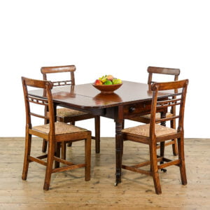 M-5087 Antique Victorian Mahogany Pembroke Table Penderyn Antiques (1)