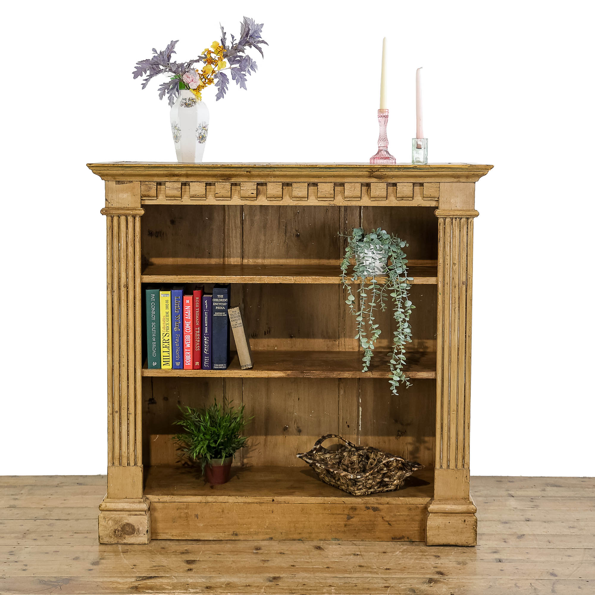 Antique 19th Century Pine Bookcase
