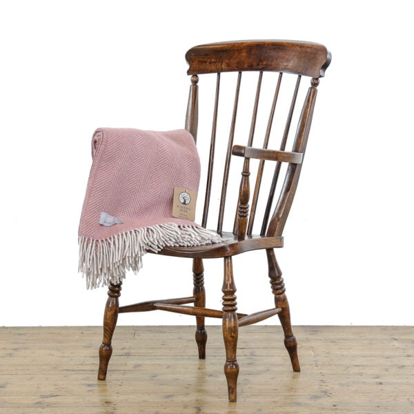 M-5112 Antique Elm and Beechwood Windsor armchair Penderyn Antiques (1)