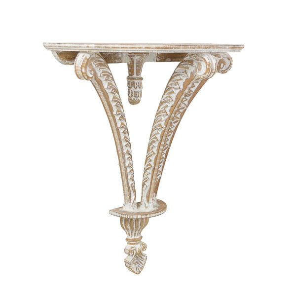 M-5059 Vintage Painted Wall Sconce Shelf Penderyn Antiques (2)