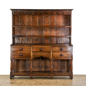 M-5074 Antique 19th Century Oak Dresser Penderyn Antiques (1)