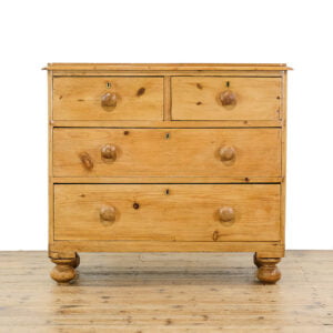 M-5108 Small Antique Victorian Pine Chest of Drawers Penderyn Antiques (2)