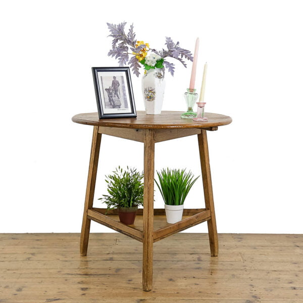 M-5125 Antique Cricket Table Penderyn Antiques (1)