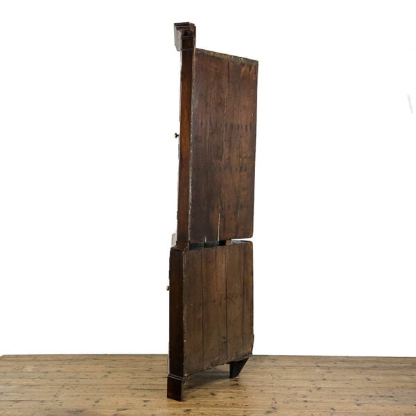 M-5133 19th Century Antique Oak Corner Cupboard Penderyn Antiques (2)
