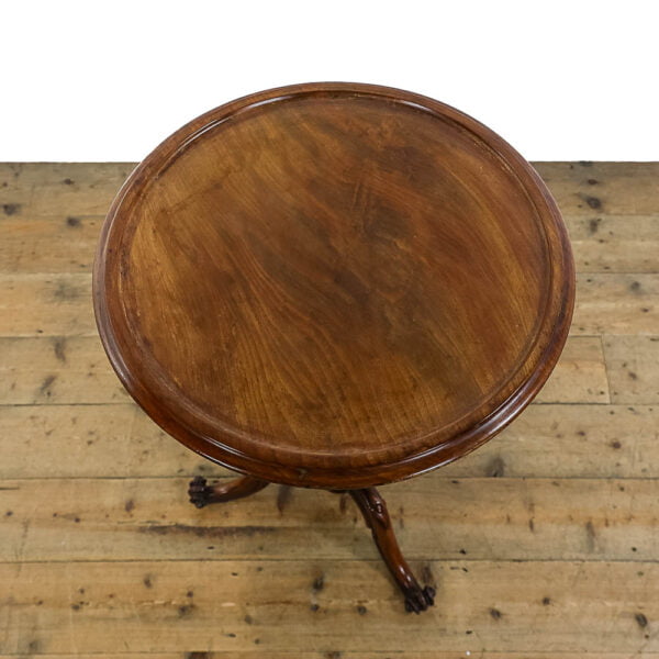 M-5140 Antique Victorian Mahogany Pillar Table Penderyn Antiques (5)