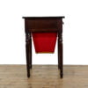 M-4947 Antique 19th Century Mahogany Ladies Worktable Penderyn Antiques (3)