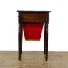 M-4947 Antique 19th Century Mahogany Ladies Worktable Penderyn Antiques (5)