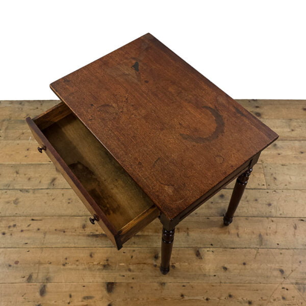 M-4947 Antique 19th Century Mahogany Ladies Worktable Penderyn Antiques (6)