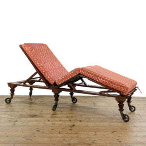 M-4979 Antique Mahogany Campaign Daybed Penderyn Antiques (1)