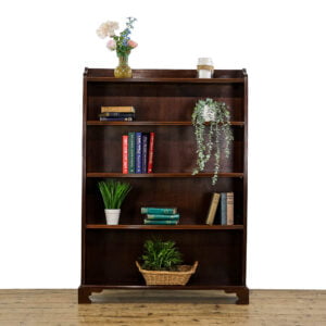 M-5145 Reproduction Mahogany Bookcase Penderyn Antiques (1)