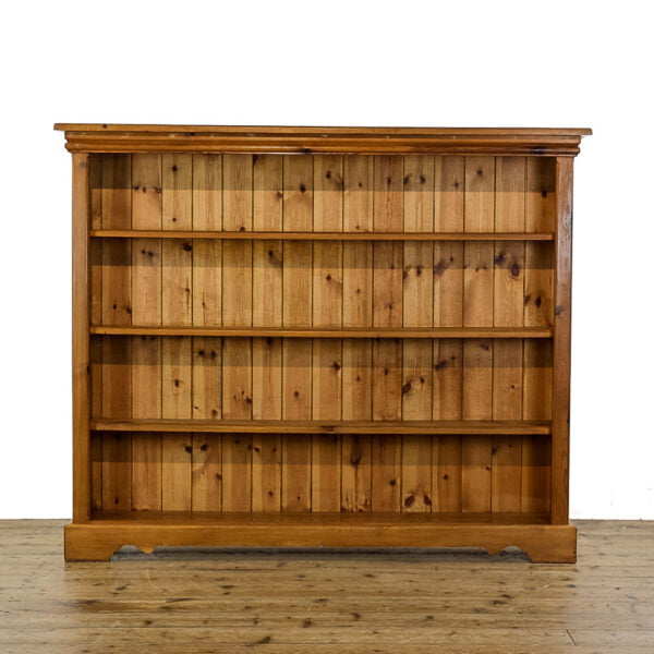 M-5146 Large Vintage Pine Bookcase Penderyn Antiques (2)