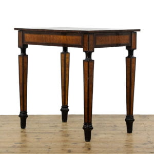 M-5148 Antique Italian Neoclassical Marquetry Side Table Penderyn Antiques (1)