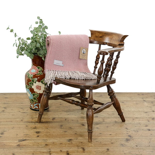 M-5150 Antique Ash and Elm Captain's Chair Penderyn Antiques (1)