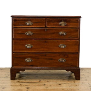 M-5157 Antique Mahogany Chest of Drawers Penderyn Antiques (2)