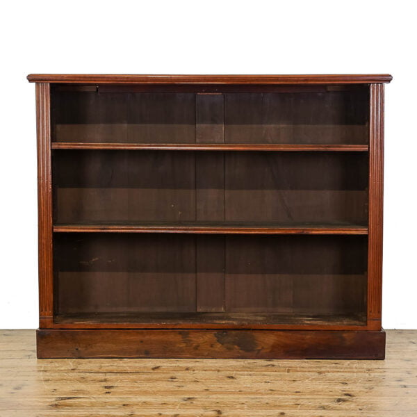 M-5180 Antique Victorian Walnut Bookcase Penderyn Antiques (1)
