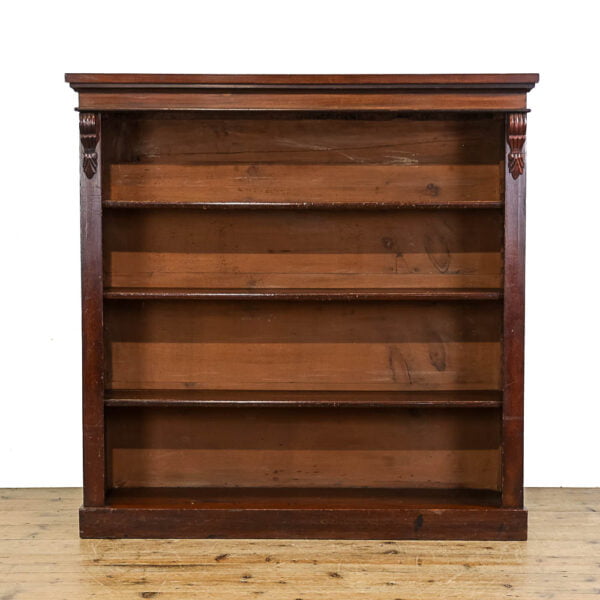 M-5182 Antique Victorian Mahogany Bookcase Penderyn Antiques (1)