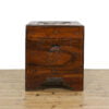 M-5127 Antique Early 20th Century Oriental Carved Camphor Wood Trunk Penderyn Antiques 3
