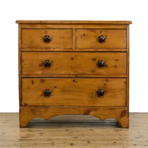 M-5120 Antique Victorian Pine Chest of Drawers Penderyn Antiques (1)