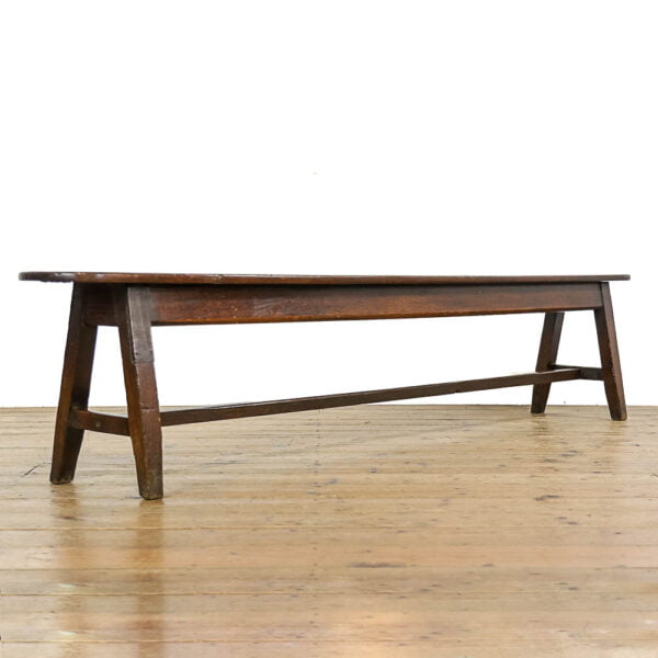 M-5121 Antique 19th Century Oak Bench Penderyn Antiques (1)