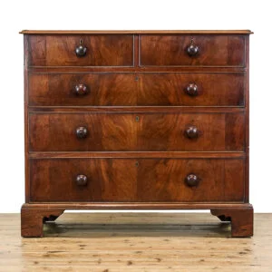M-5194 Antique Mahogany Chest of Drawers Penderyn Antiques (2)