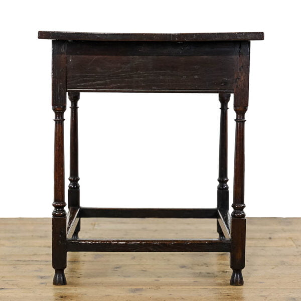 M-5240 Antique Charles II Oak Side Table Penderyn Antiques (10)
