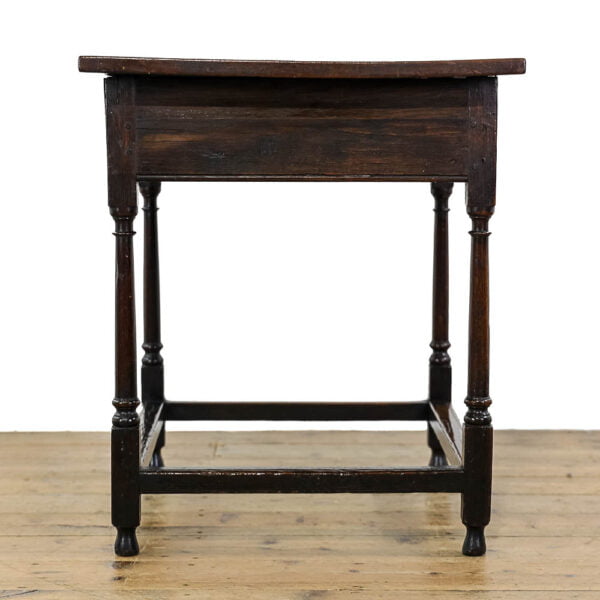 M-5240 Antique Charles II Oak Side Table Penderyn Antiques (8)