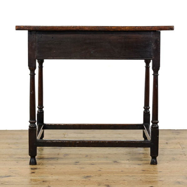 M-5240 Antique Charles II Oak Side Table Penderyn Antiques (9)
