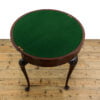 M-5254A Vintage Mahogany Demi Lune Card Table Penderyn Antiques (8)