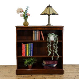 M-5254B Vintage Mahogany Bookcase Penderyn Antiques (1)