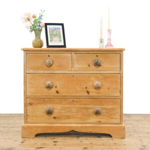 M-5294 Antique Pine Chest of Drawers Penderyn Antiques (1)