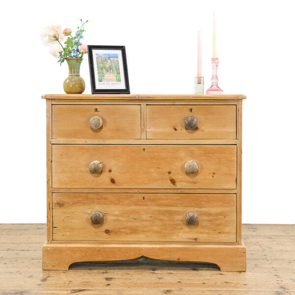 M-5294 Antique Pine Chest of Drawers Penderyn Antiques (1)