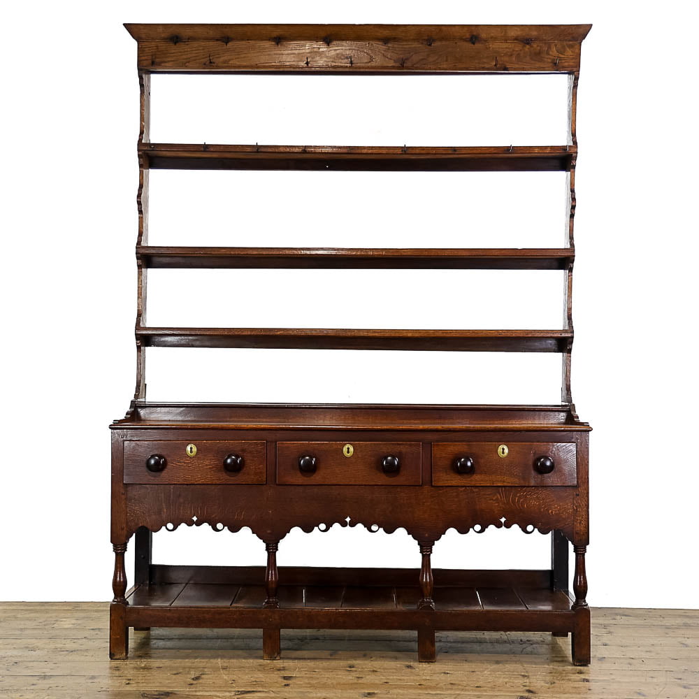 Antique Early 19th Century South Wales Oak Dresser