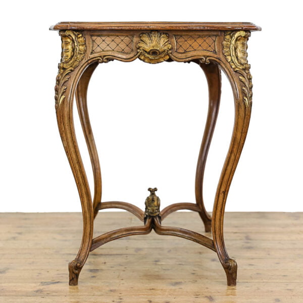 M-5302 Antique Louis XV Gilt Side Table Penderyn Antiques (4)