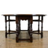M-5308 Large Antique Oak Gate Leg Table Penderyn Antiques (6)