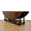 M-5308 Large Antique Oak Gate Leg Table Penderyn Antiques (7)