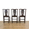 M-5313B Set of Three Antique Welsh Oak Dining Chairs Penderyn Antiques (3)