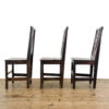 M-5313B Set of Three Antique Welsh Oak Dining Chairs Penderyn Antiques (4)