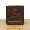 M-5335 Antique Oriental Carved Box Penderyn Antiques (3)