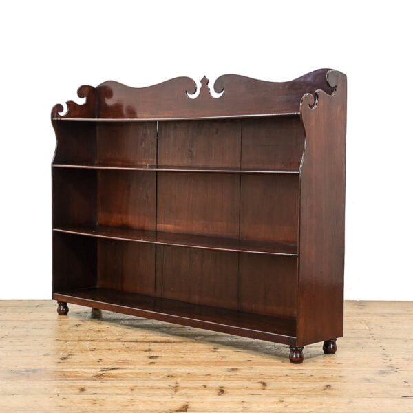 M-S014 Antique Georgian Mahogany Bookcase Penderyn Antiques (1)