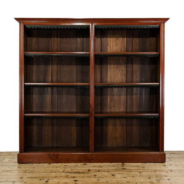 M-5352 Large Antique 19th Century Mahogany Bookcase Penderyn Antiques (1)